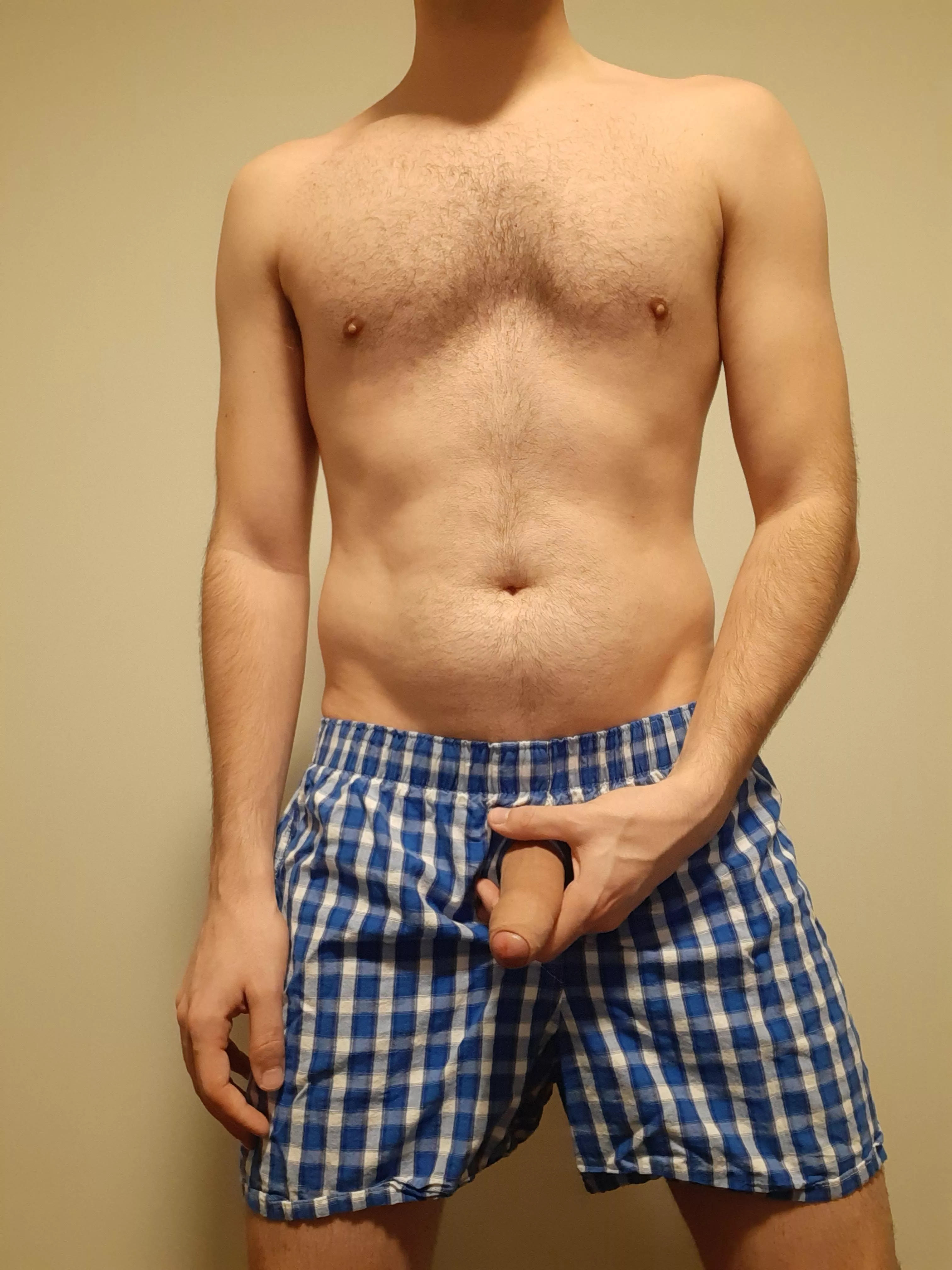 Seeing you all in boxer shorts turns me on 😛