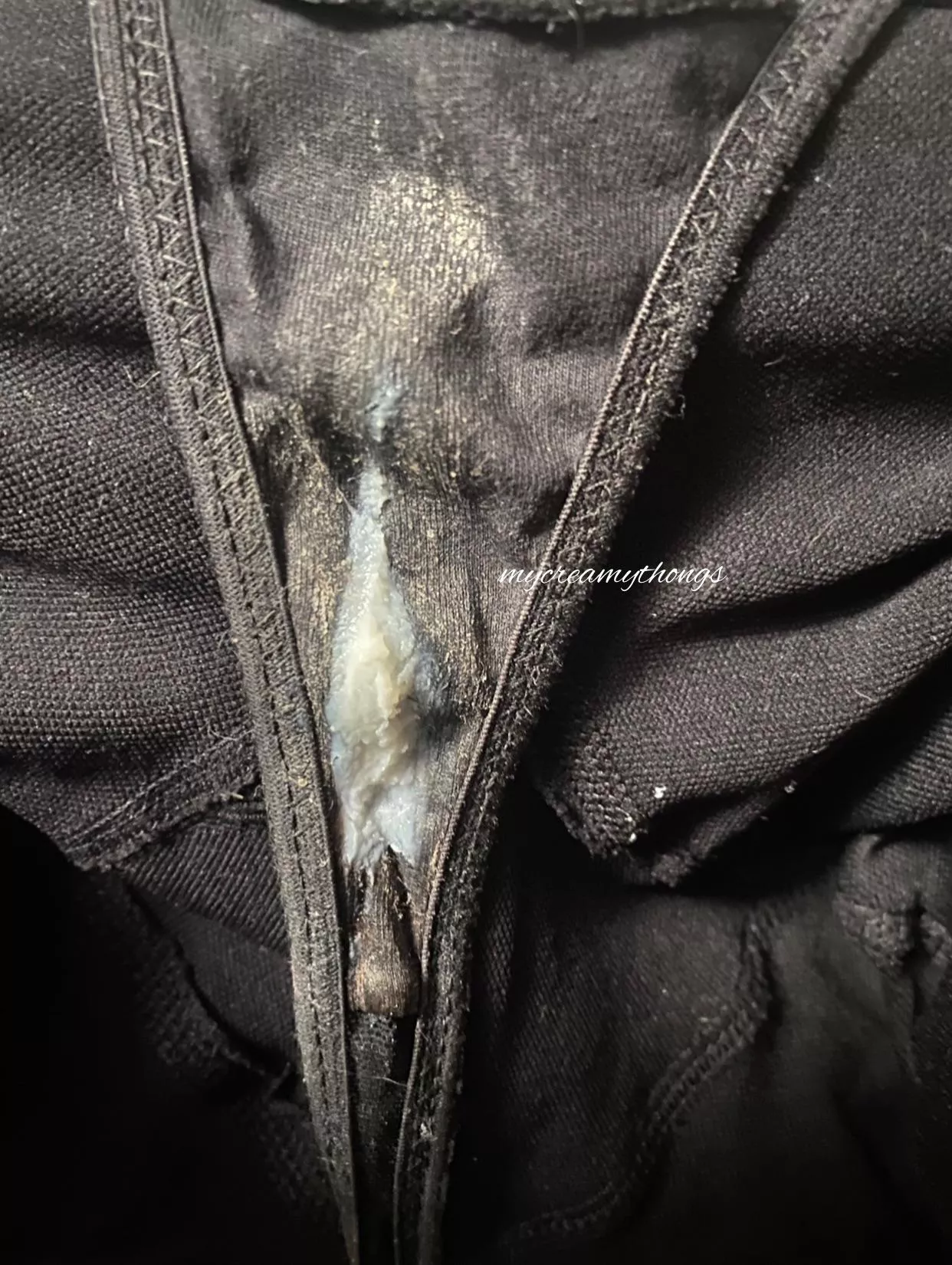 [Selling] Creamy cummed panties 😋 add ons available. Message me for prices & more info.