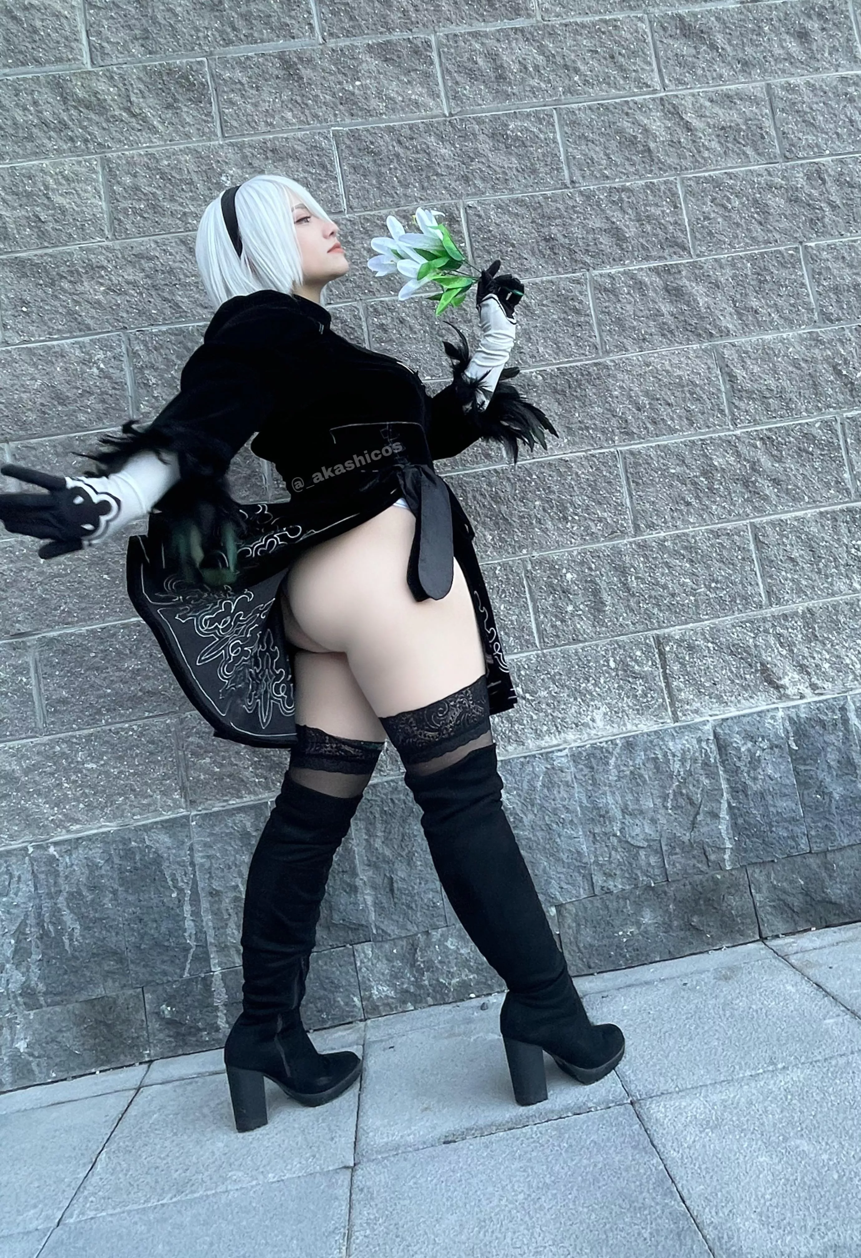Sharing my 2b cosplay~ Have you played NieR Automata?