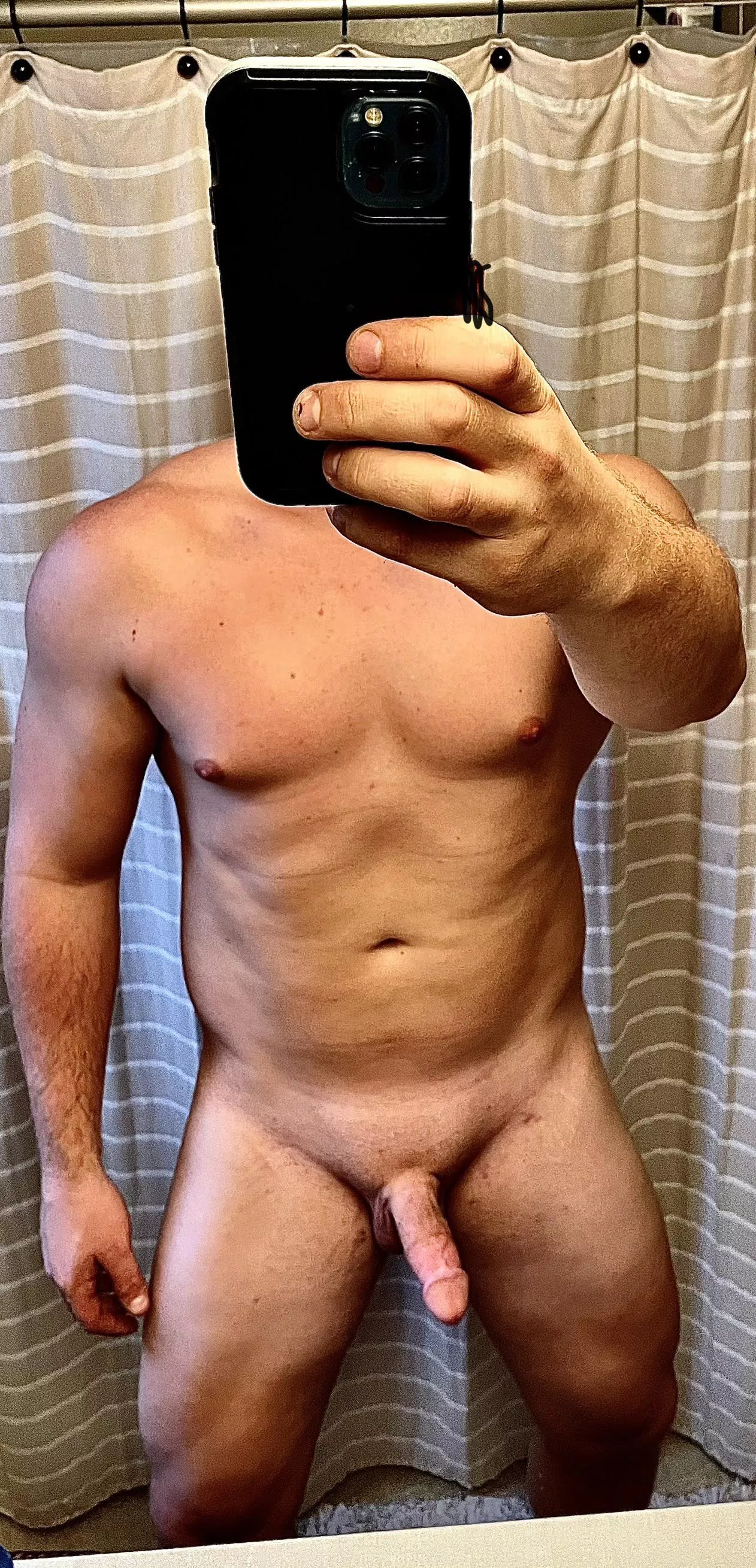 Sure wish I had someone to play with after my workouts! [M]