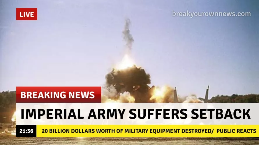 The Empires war machine is not invincible