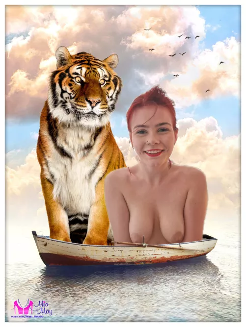 The look of the tiger made me laugh so much😂😋