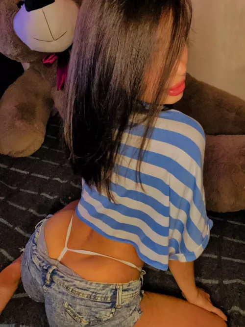 There is a real treasure hidden behind these underpants