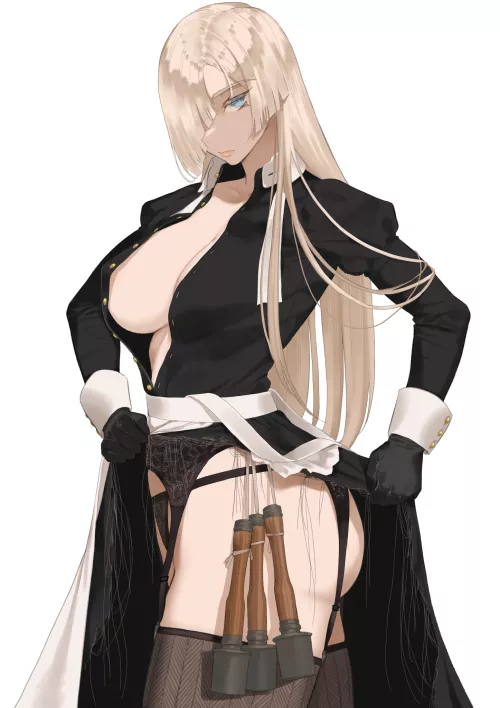 This maid lives to protect and serve the master