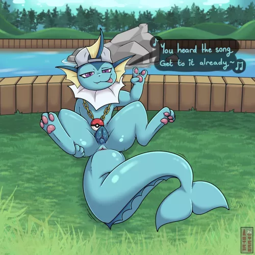 Vaporeon Rapper [F] (aztepyeen)