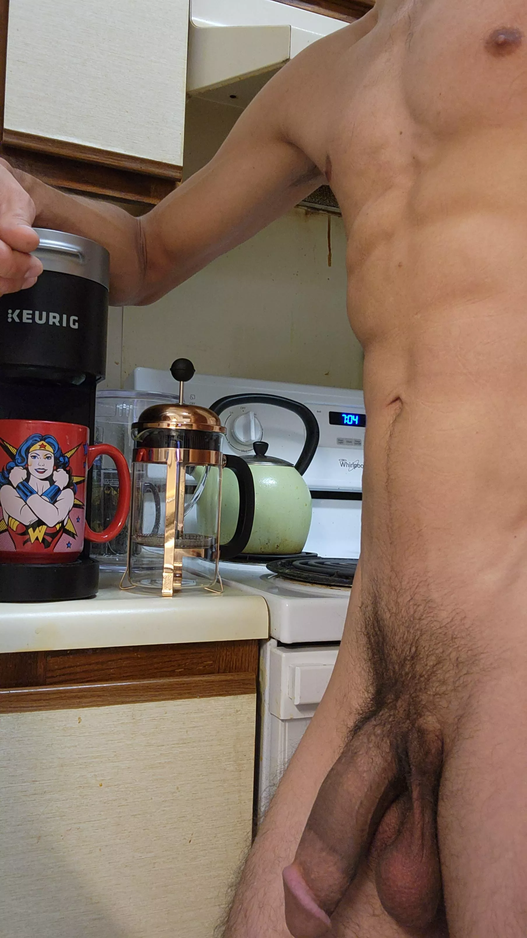 We could also do a little press, if there's time.