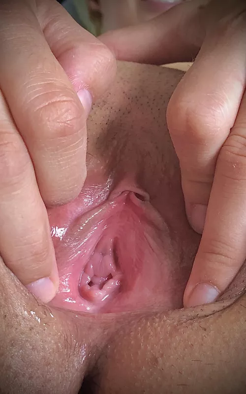 Wet and ready to be filled