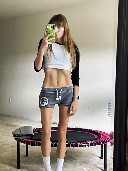 Workout fit with gap