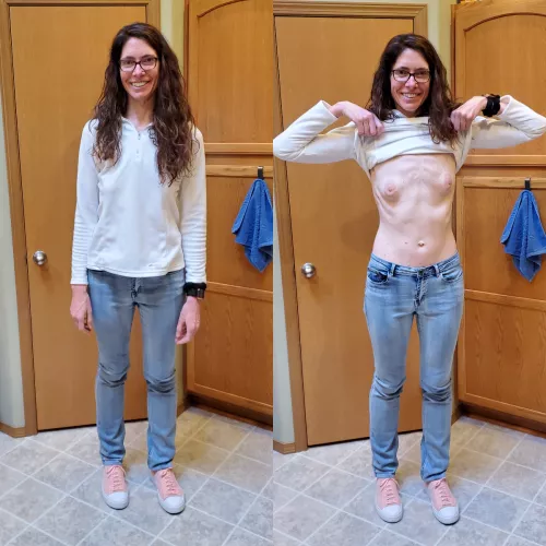 A quick flash from my wife.