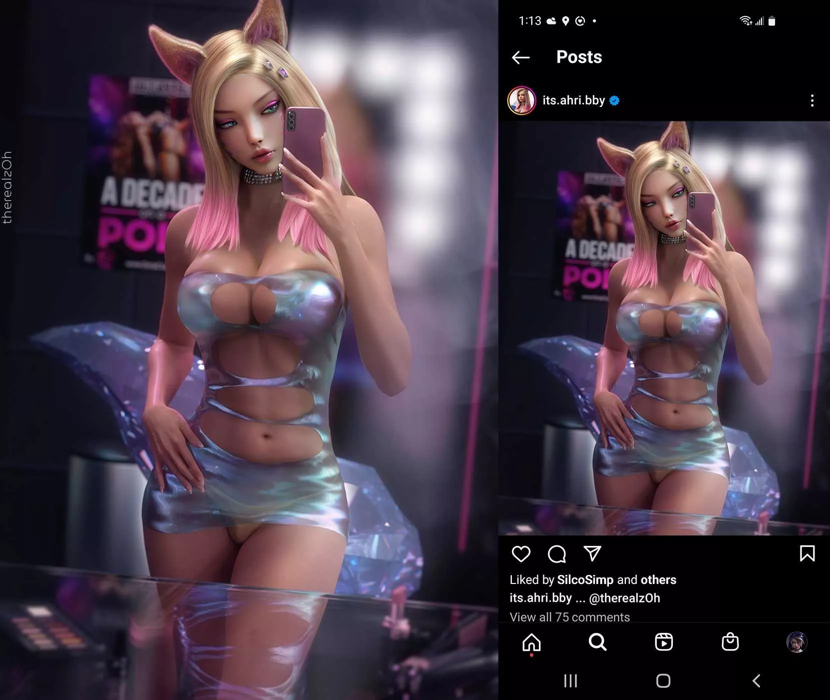 Ahri - Dressing Room Selfie (therealzOh)