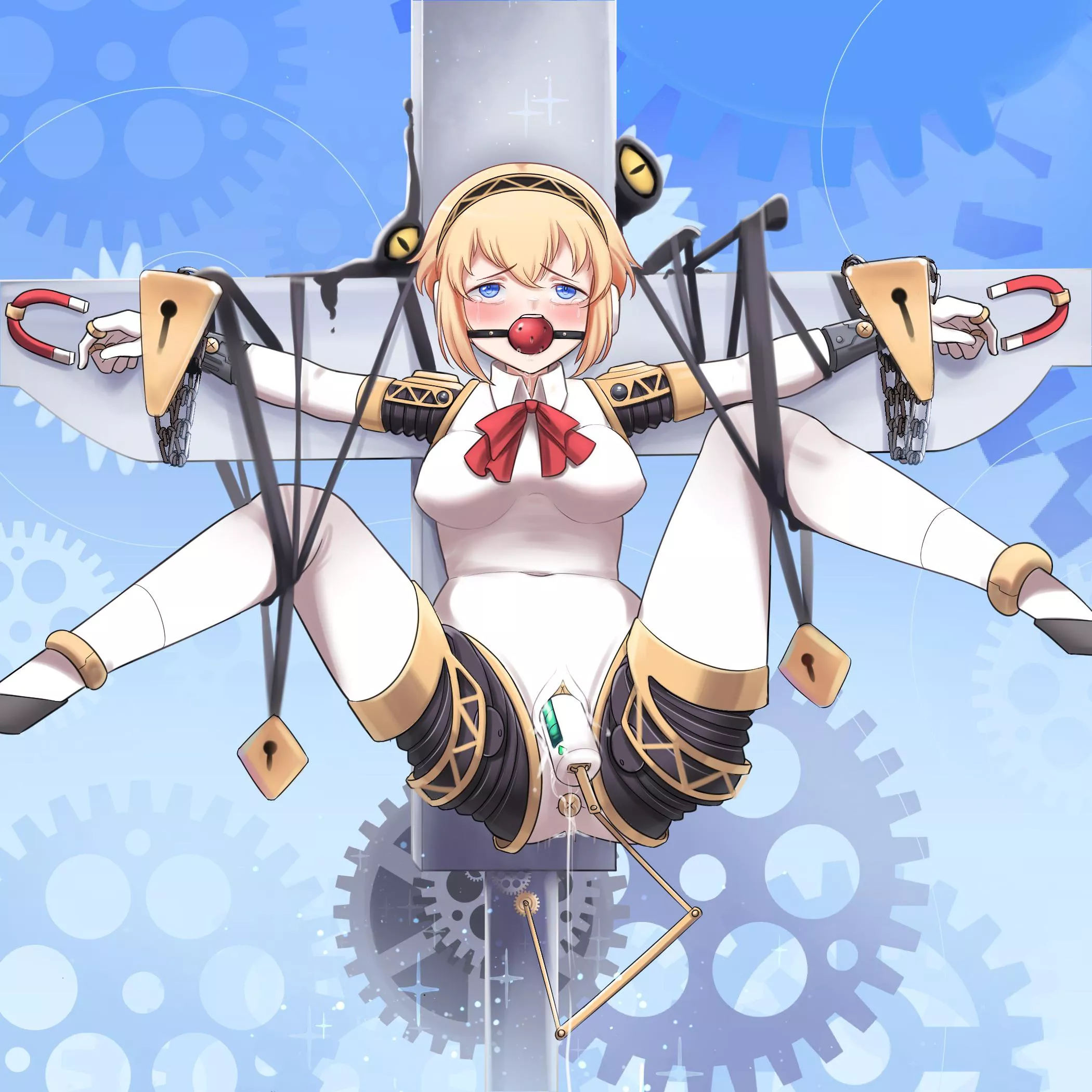 Aigis on the cross (DankestOfDans)