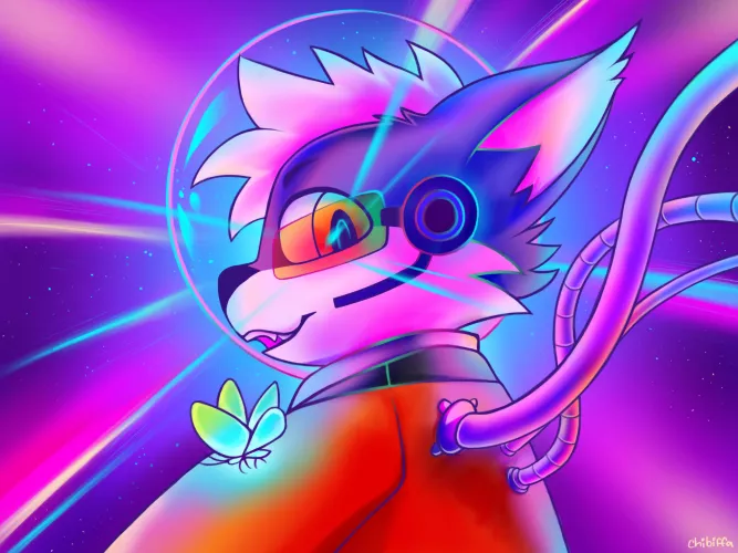 Astro Kat by chibiffa