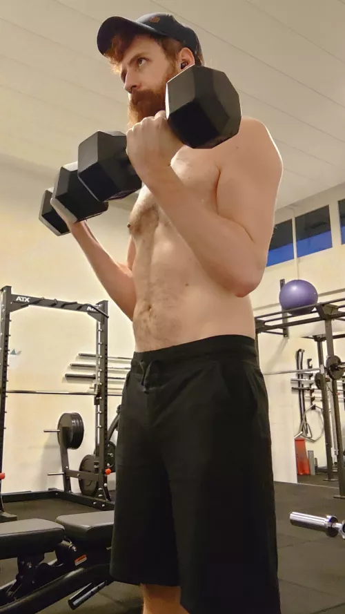 back in the gym after 2 months of health struggles