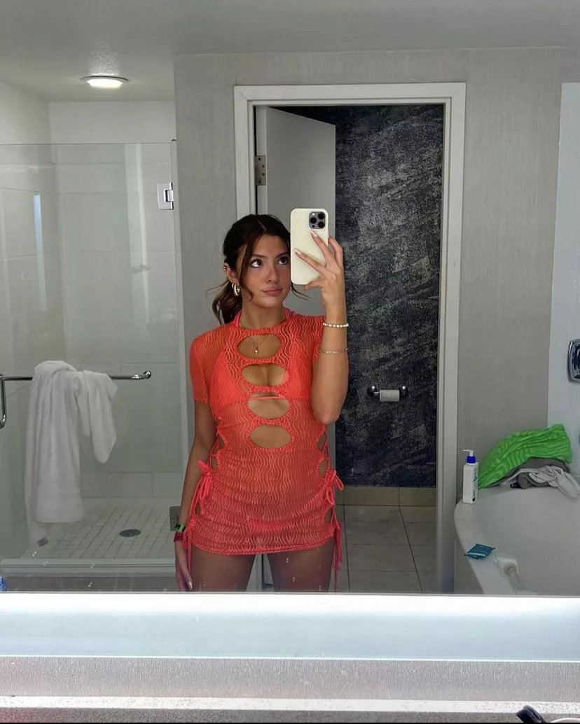 Bikini under summer dress