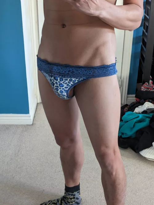 Blue suits me don't you think?