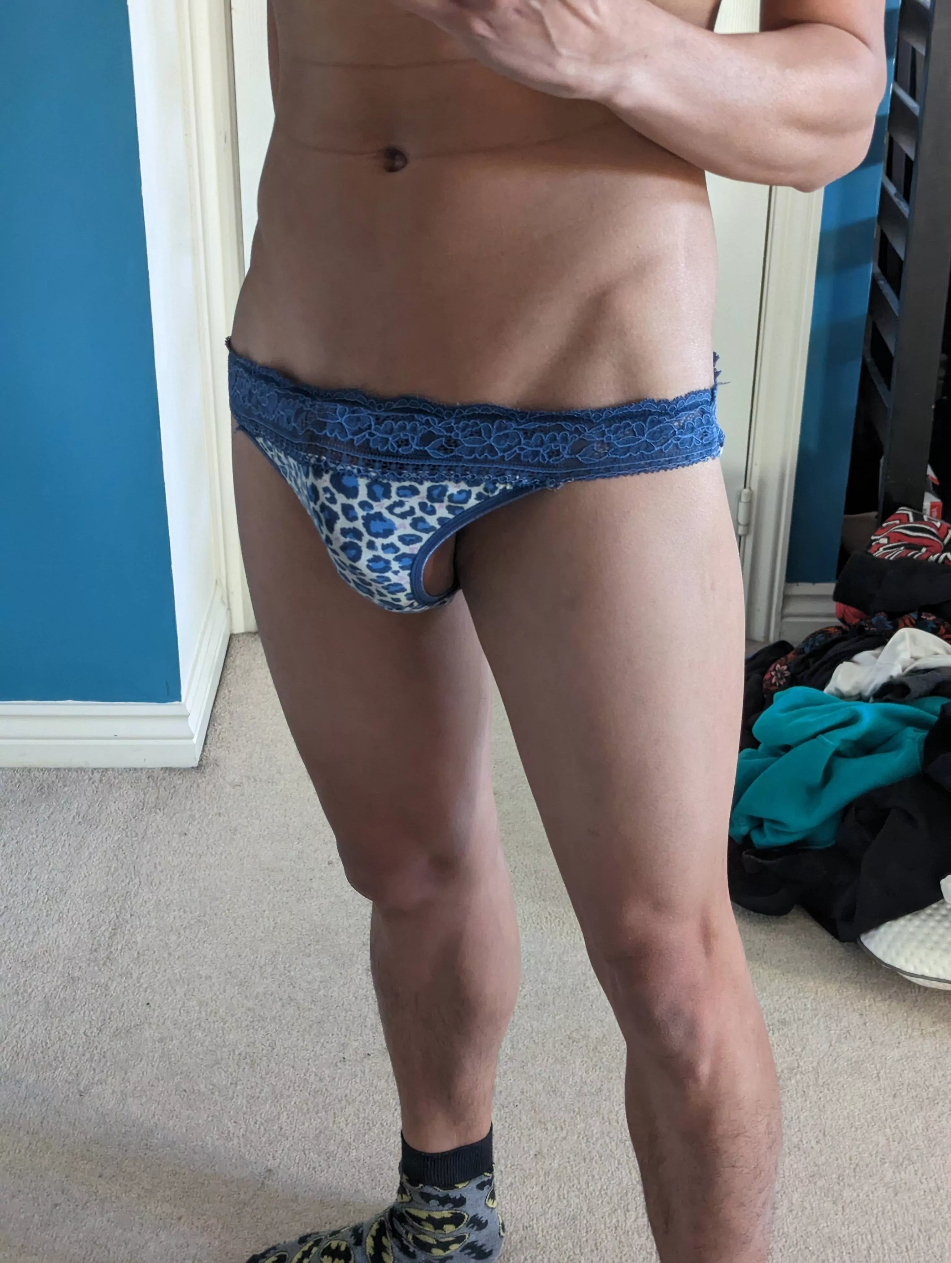 Blue suits me don't you think?