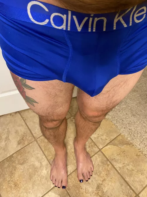 Calvins & Matching Toes