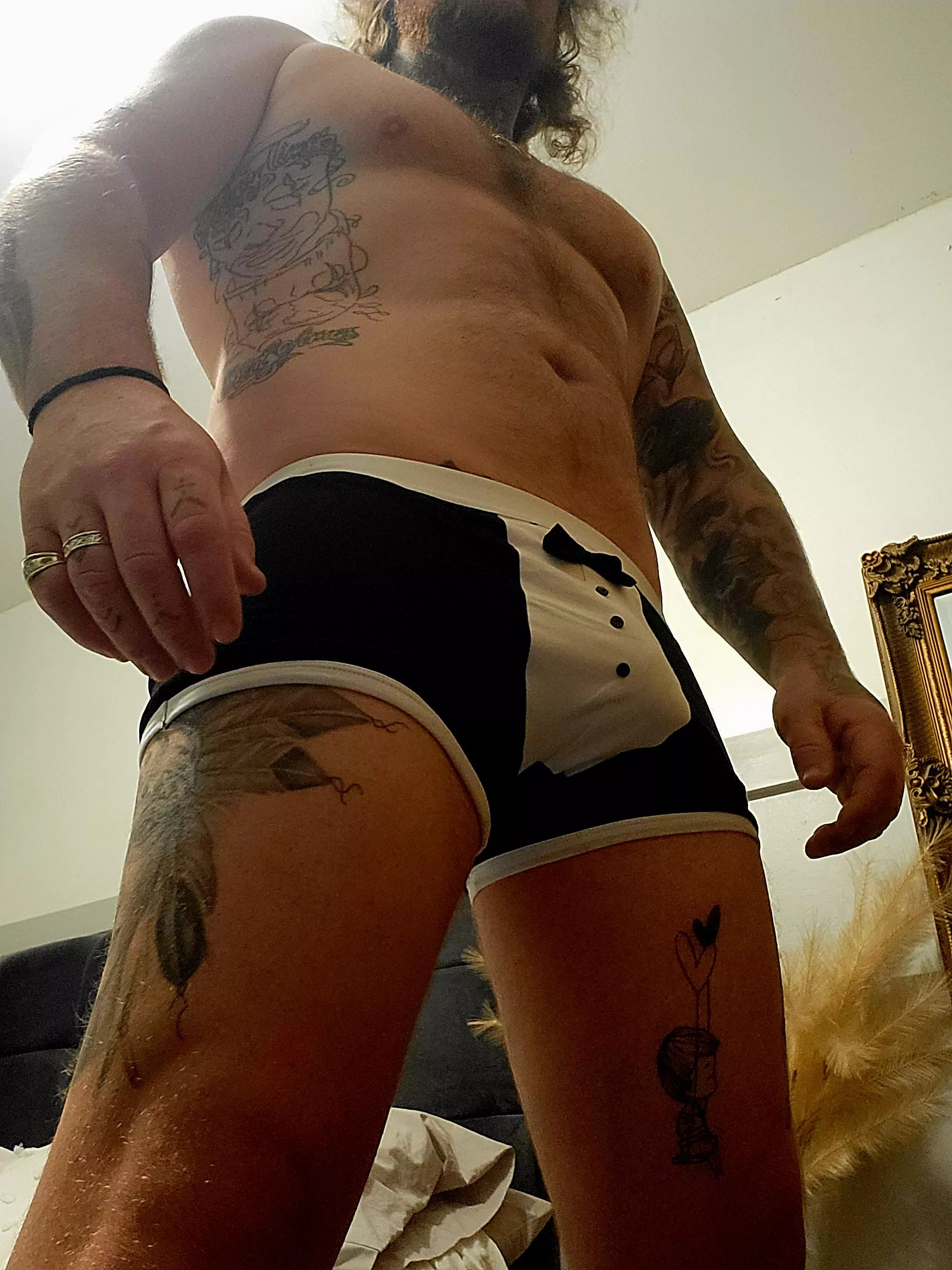 Can daddy be your butler for the night ??