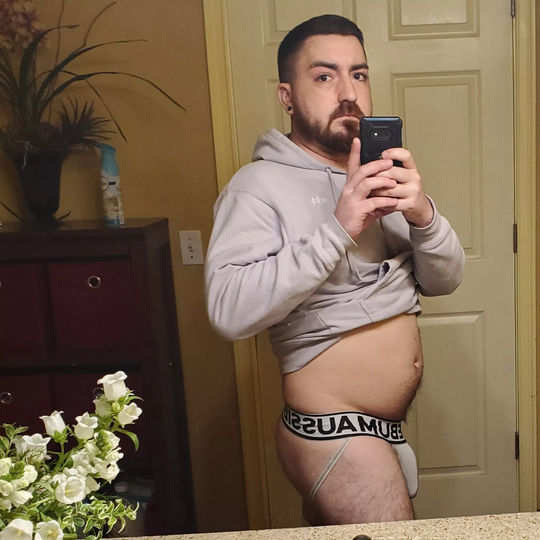 Casual Friday at work, feeling cheeky