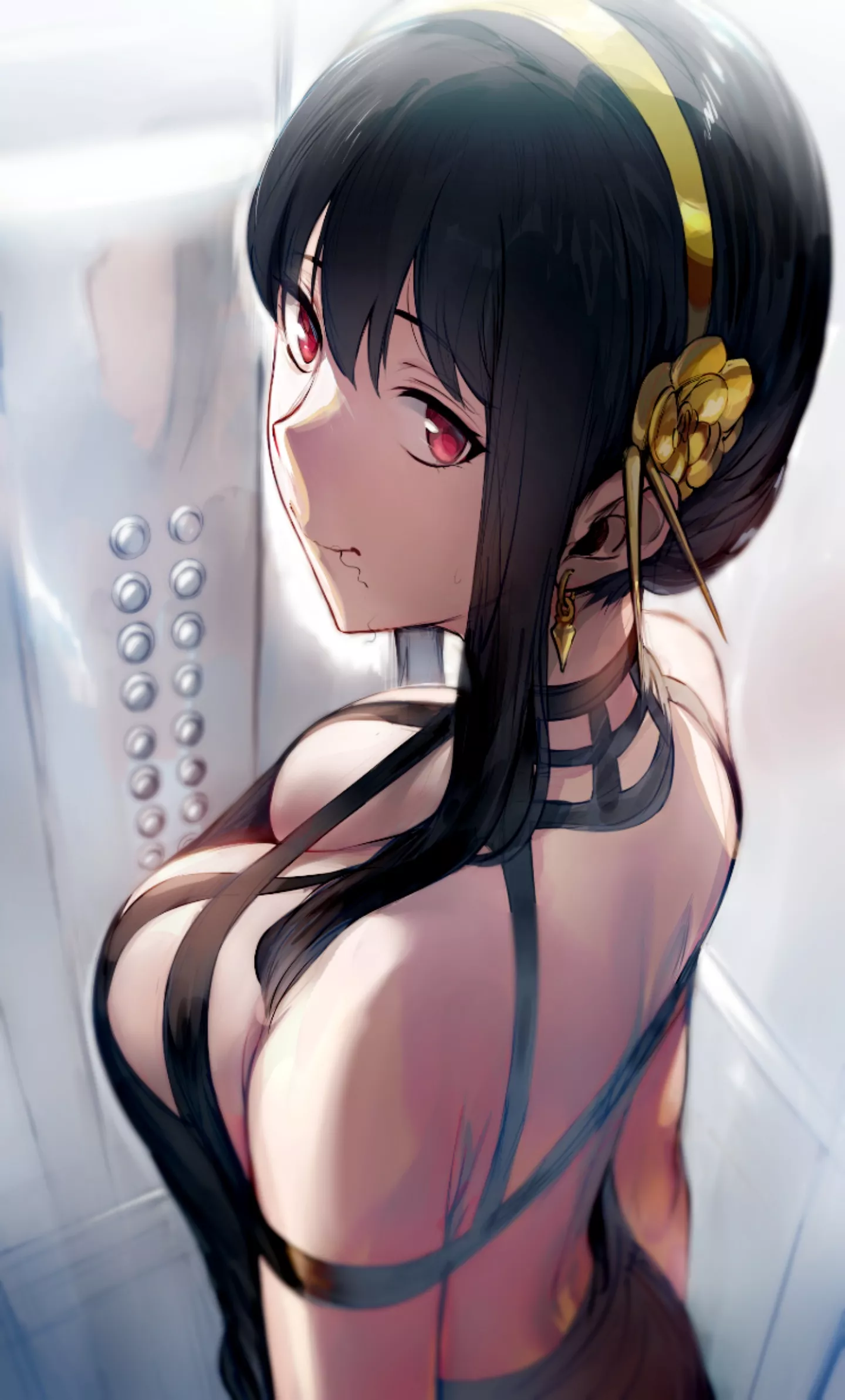 Caught while trying to get a peek