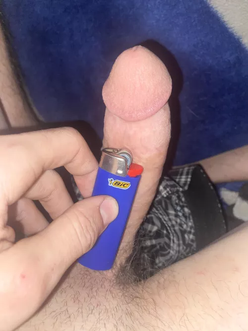 Cock vs Bic lighter