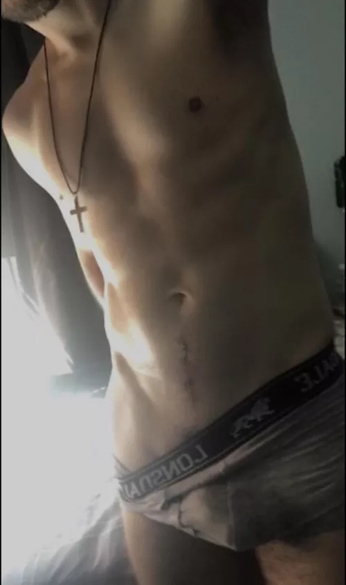 Doing cardio in underwear (34)