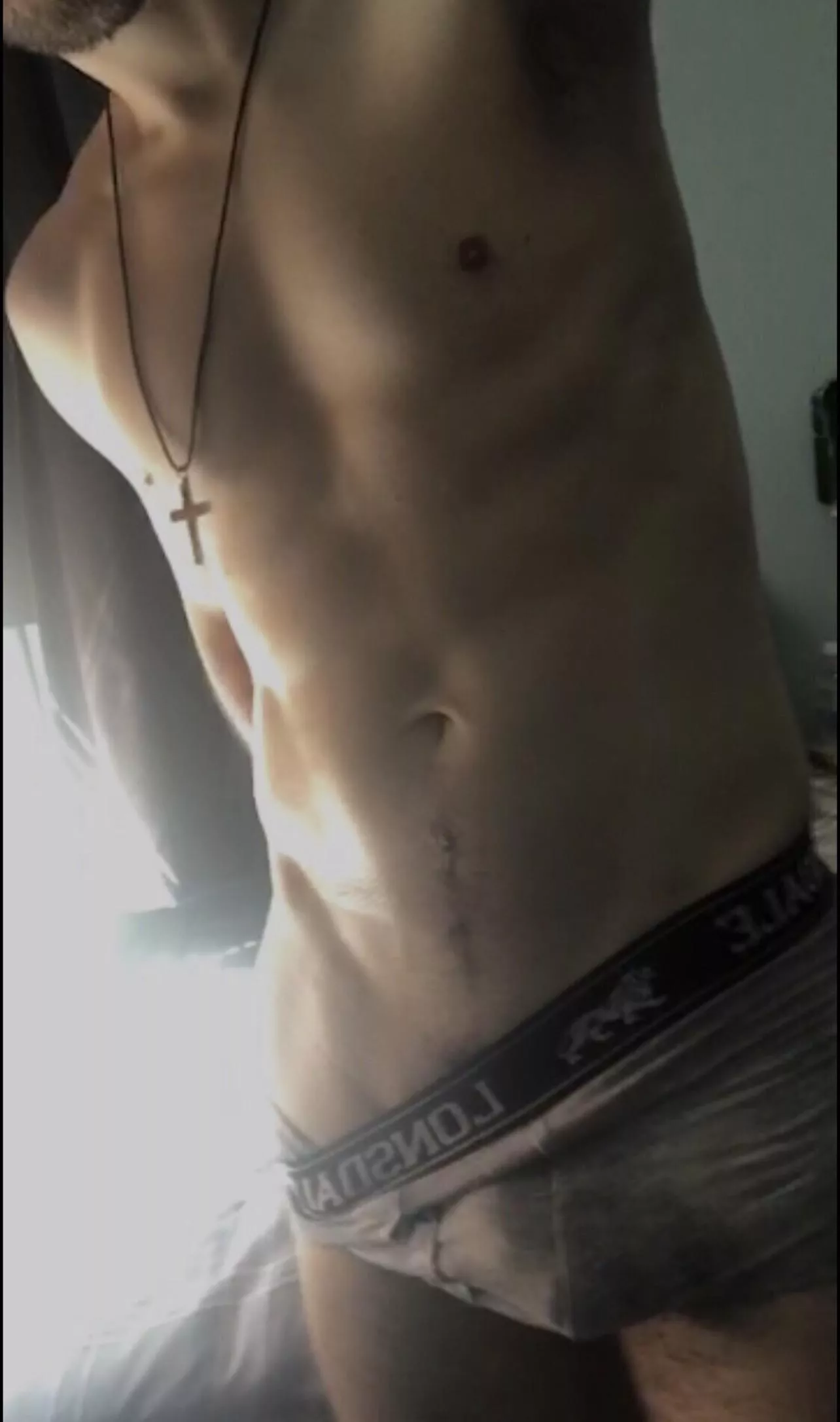 Doing cardio in underwear (34)