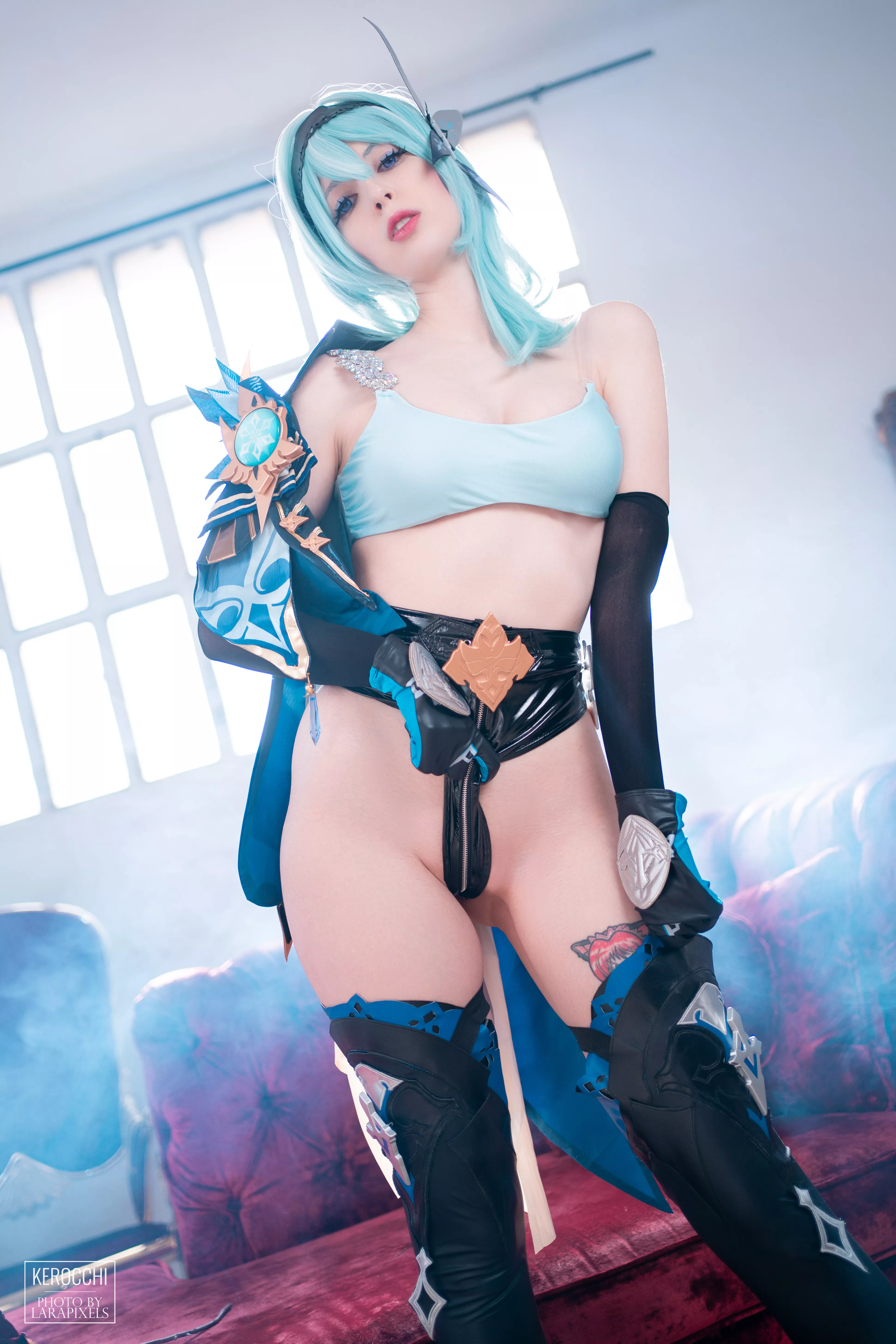 Eula Lawrence from Genshin Impact by Kerocchi