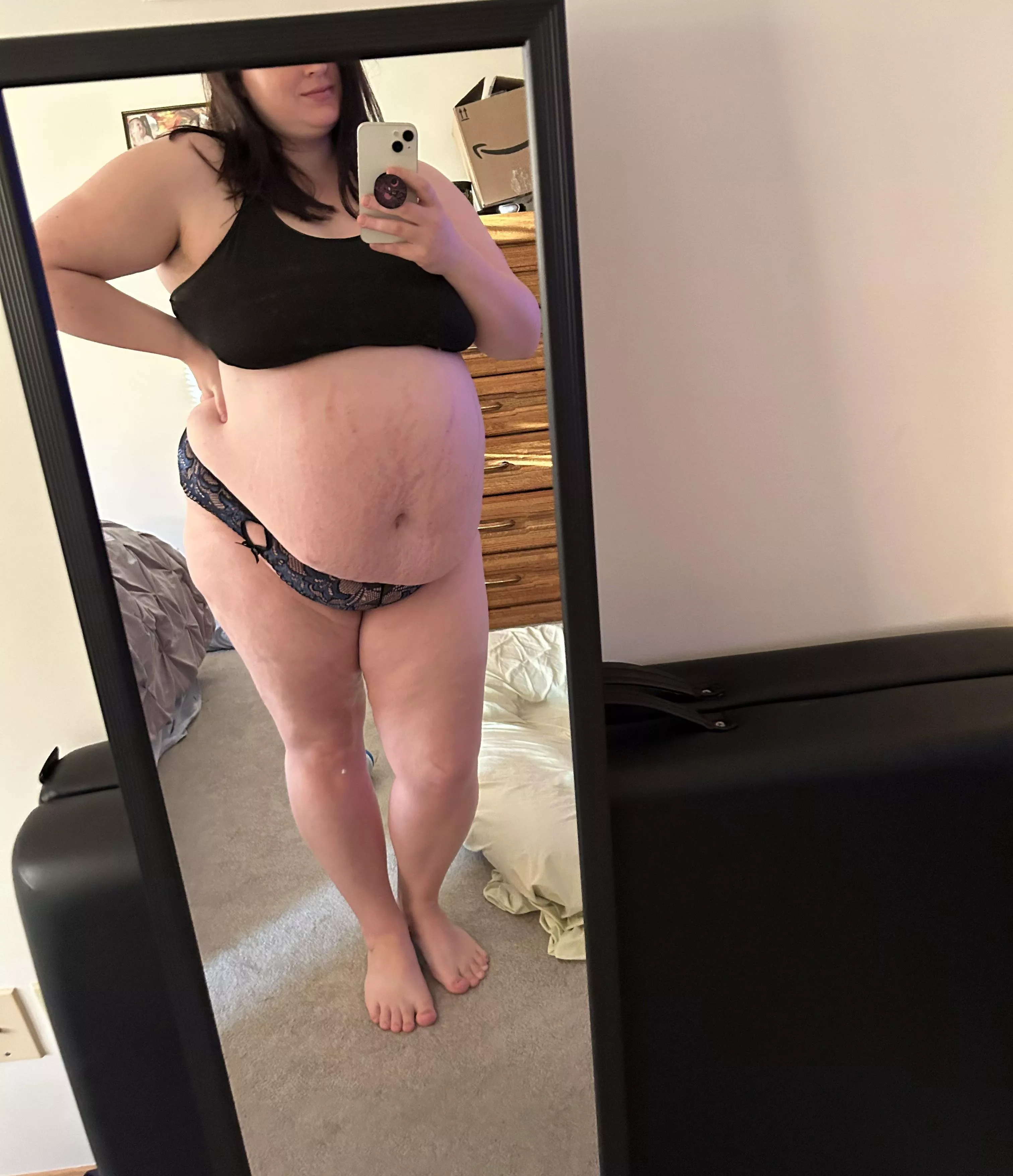 Feeling sexy in a whirlwind of exhaustion