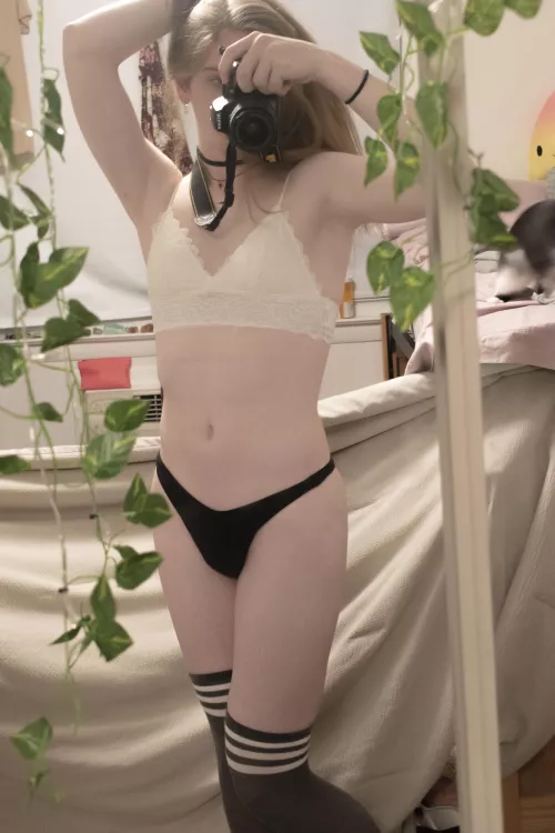 Finally feeling confident in my underwear (: