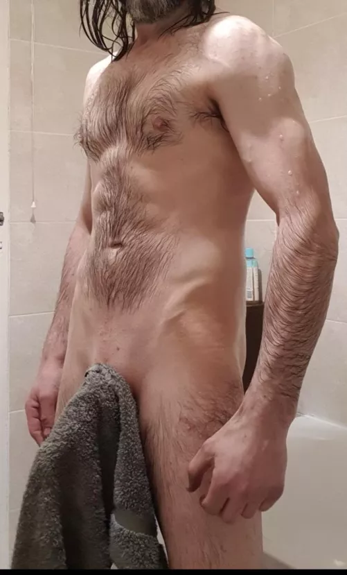 Fresh out of the shower 😉