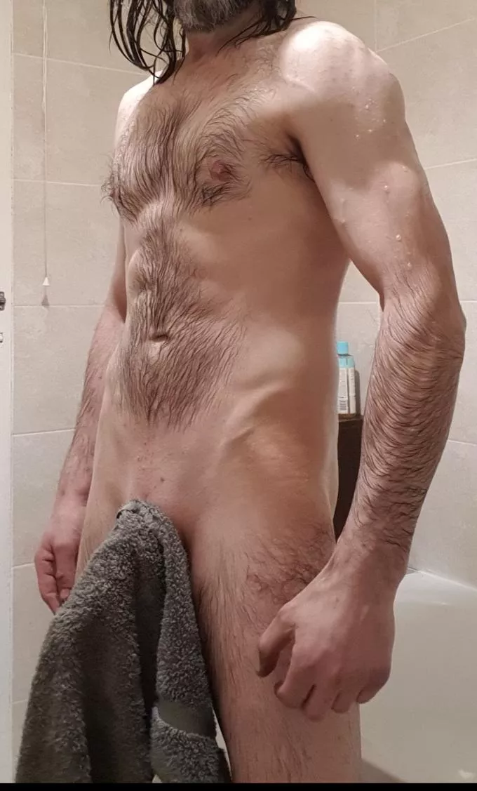 Fresh out of the shower 😉