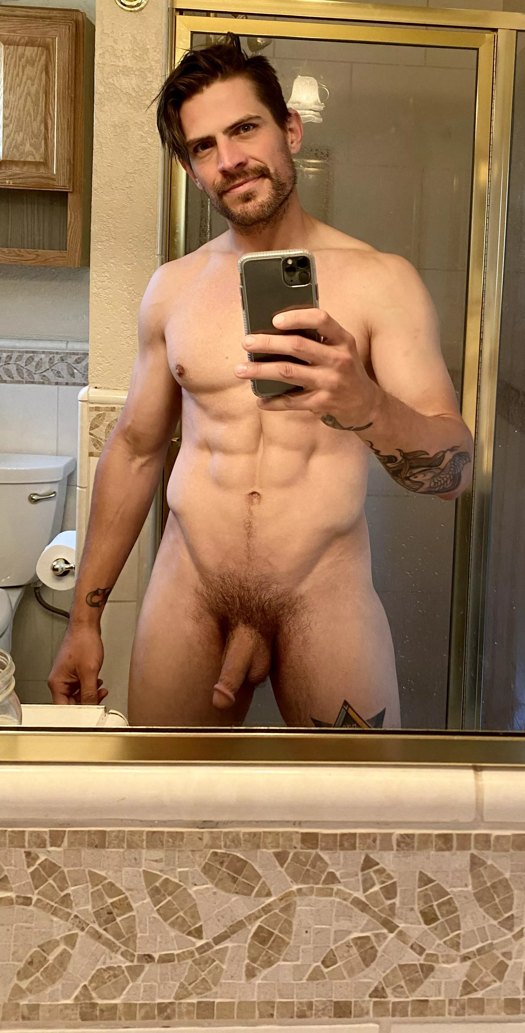Fresh out of the shower. Who wants to help me get dirty again???