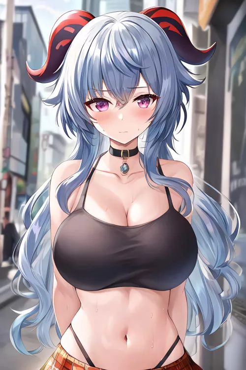 Ganyu my queen (nai diffusion) [Genshin impact]