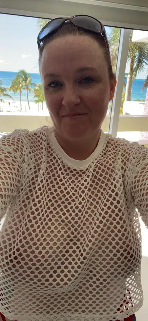 Going to fuck the lifeguard while my hubby naps