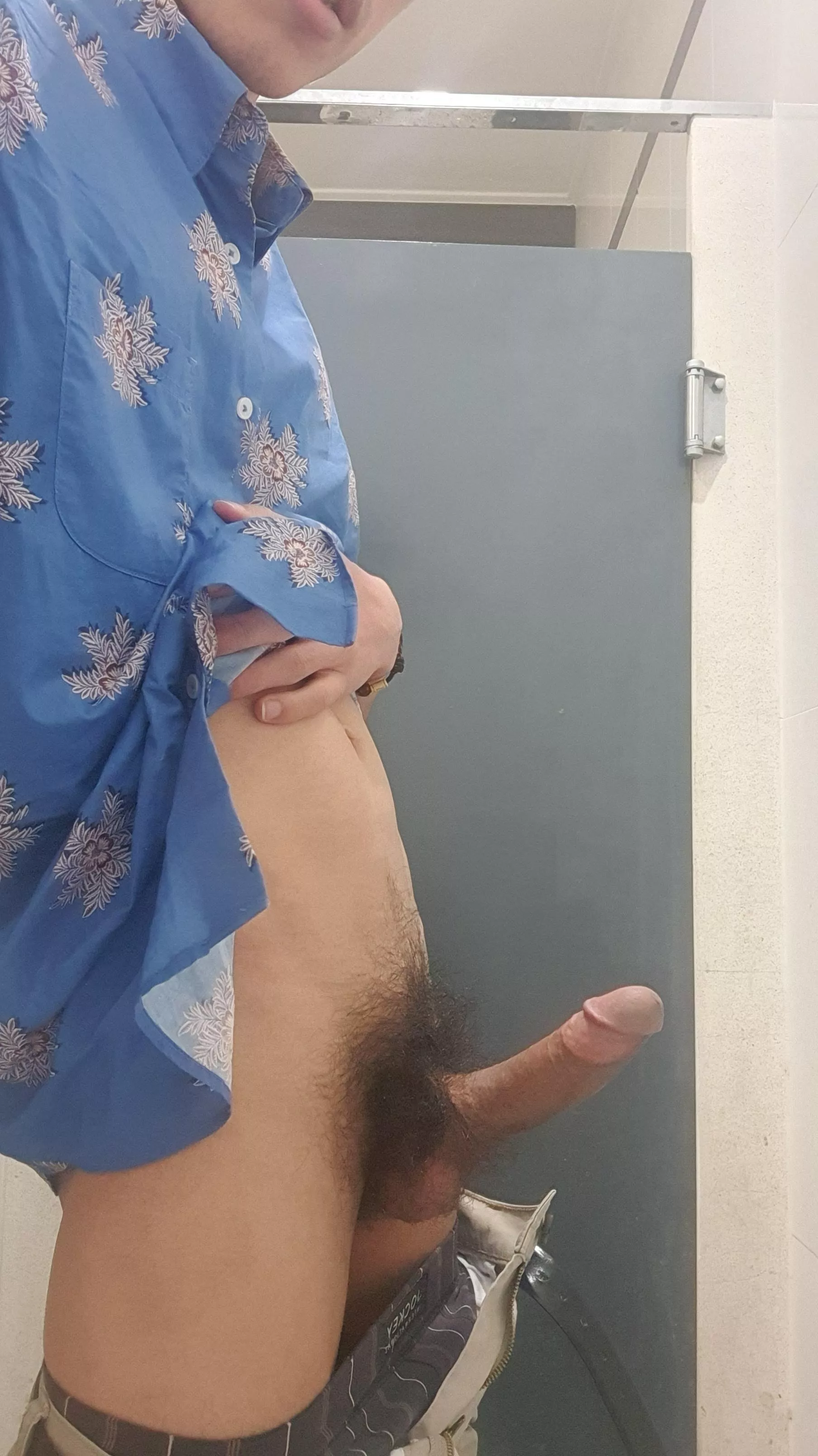 Got horny in the bathroom