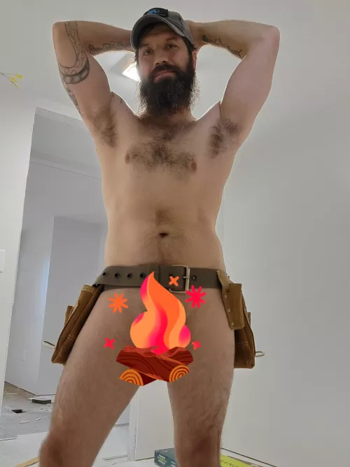 Got sweaty at work so had to lose everything