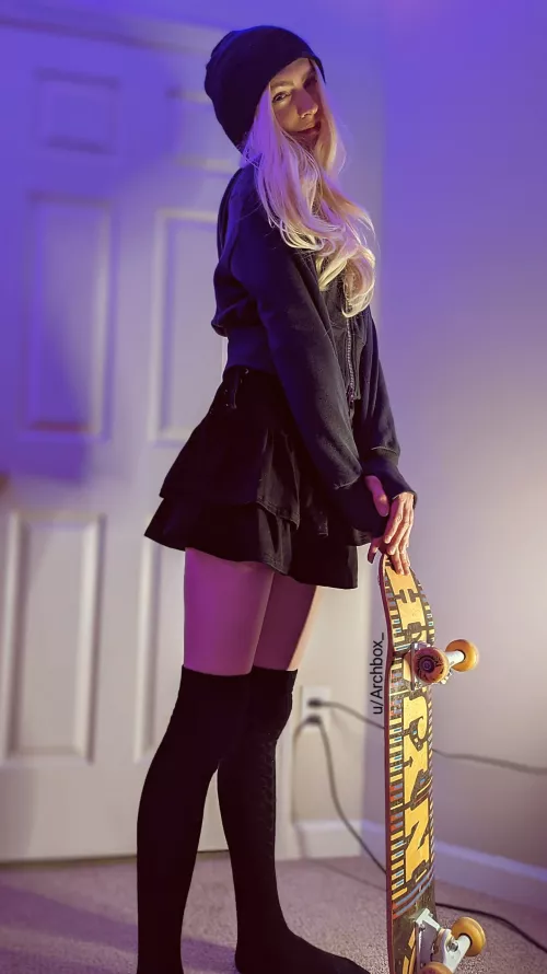 hai, can we plz go skateboarding? c: