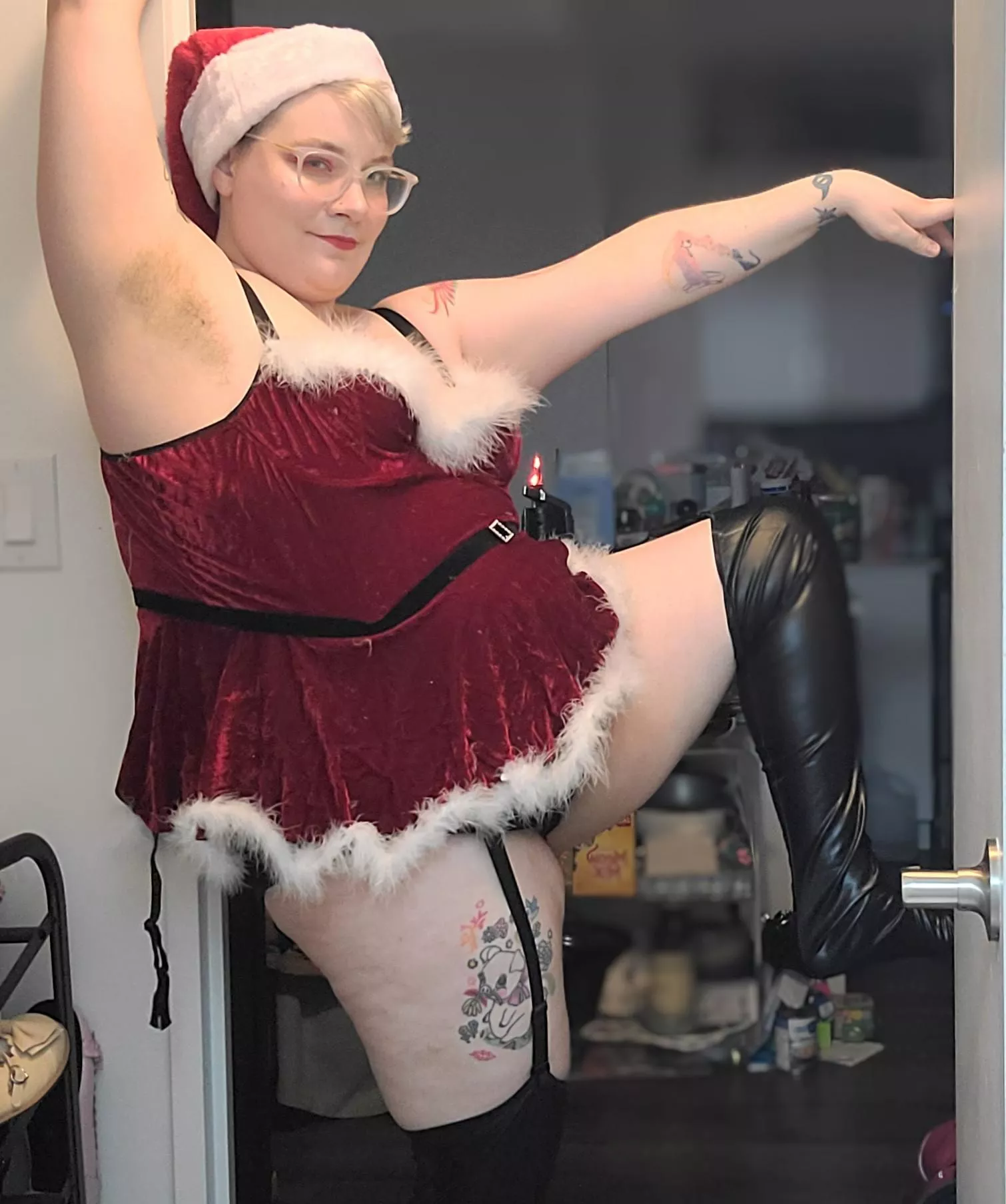 hairy like Santa's beard 🤭