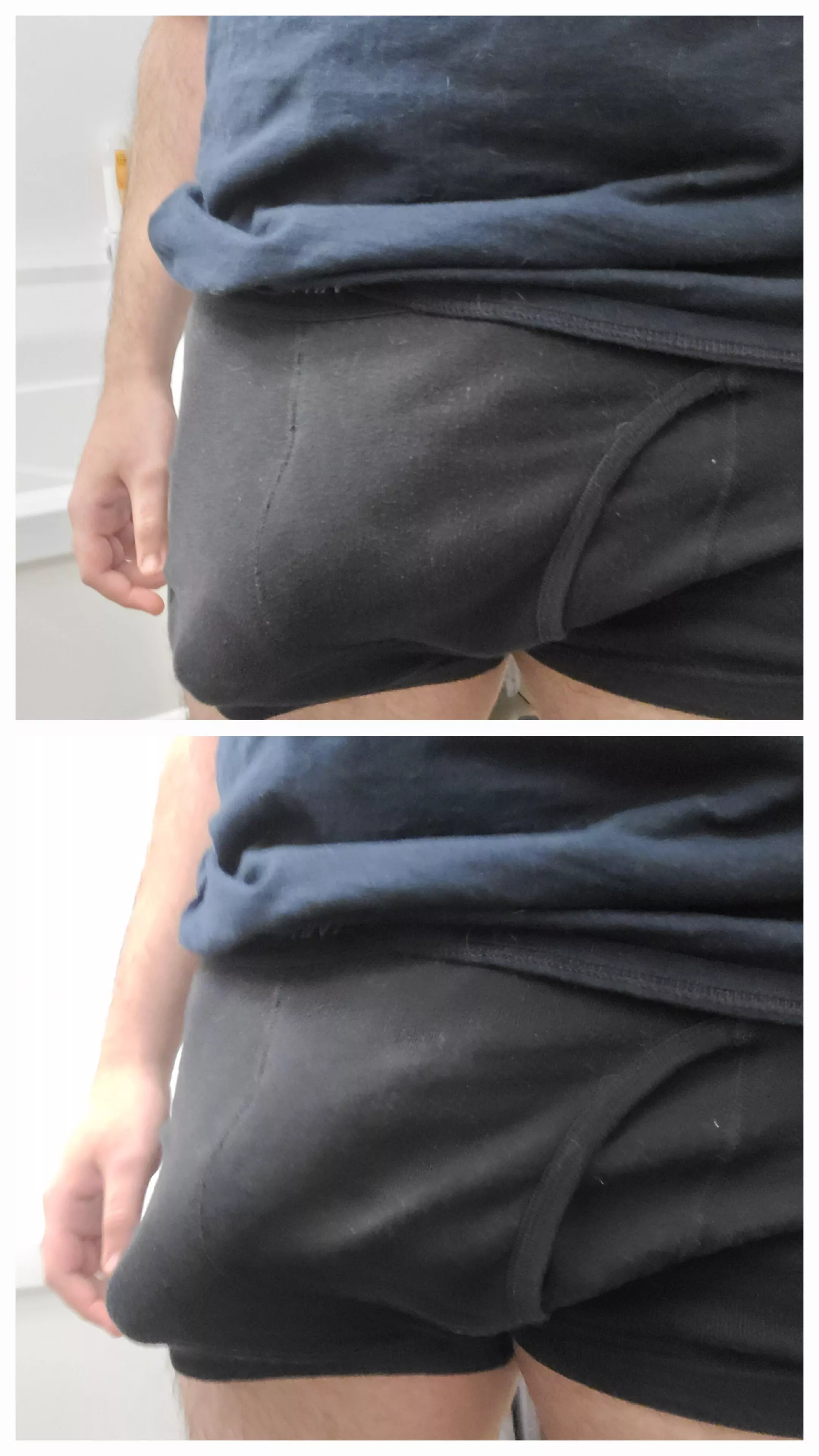 hard to HARD. it tries to rip through.