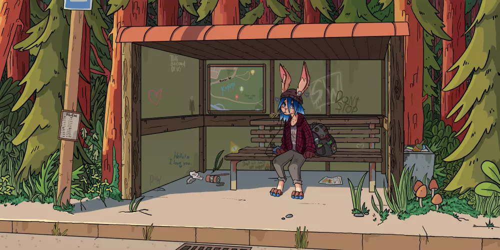 Hmm, strange feeling.. (Art by me)