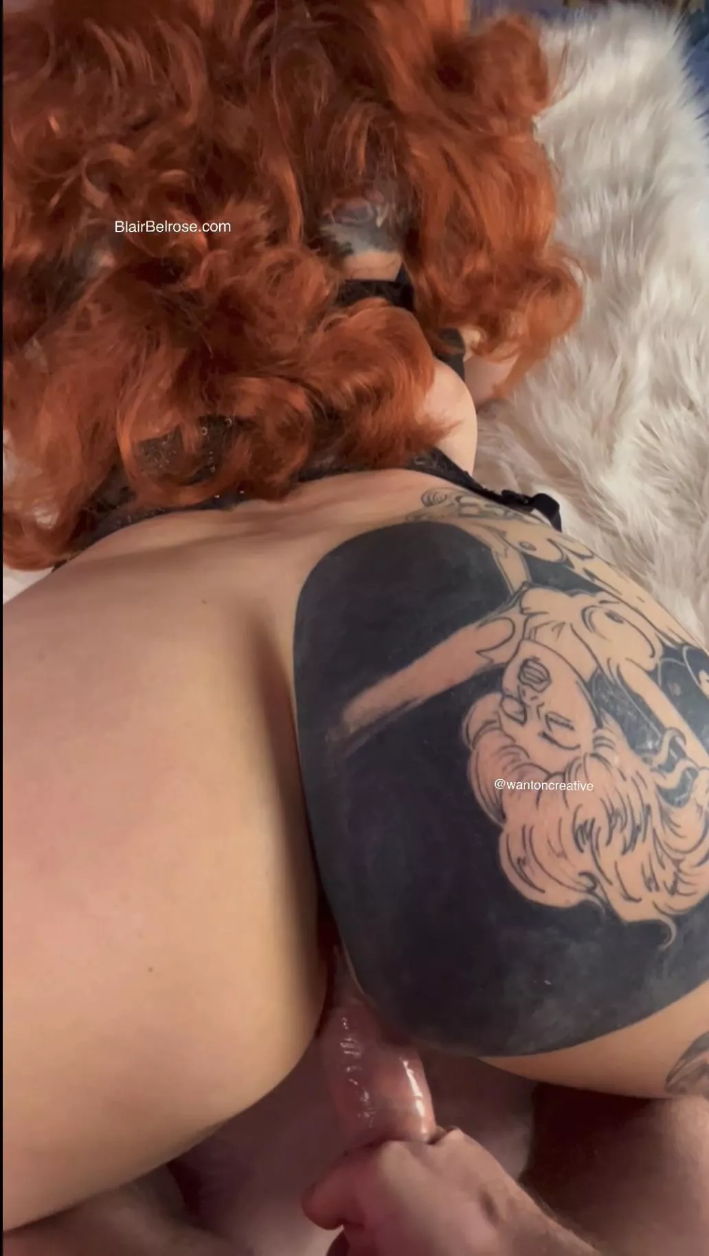 I have porn tattoos on my ass now, because I’m thoughtful like that