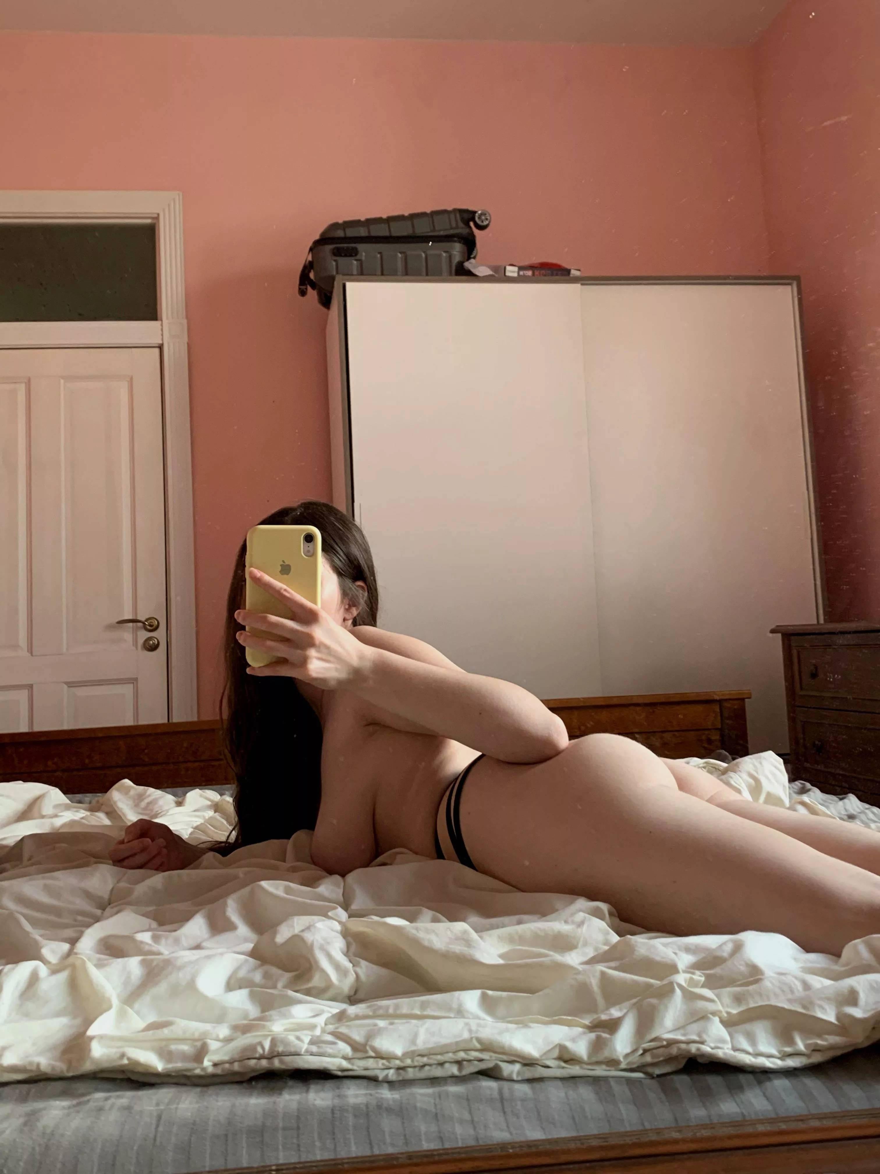 I love having my boobs out which makes it super easy for you to see them