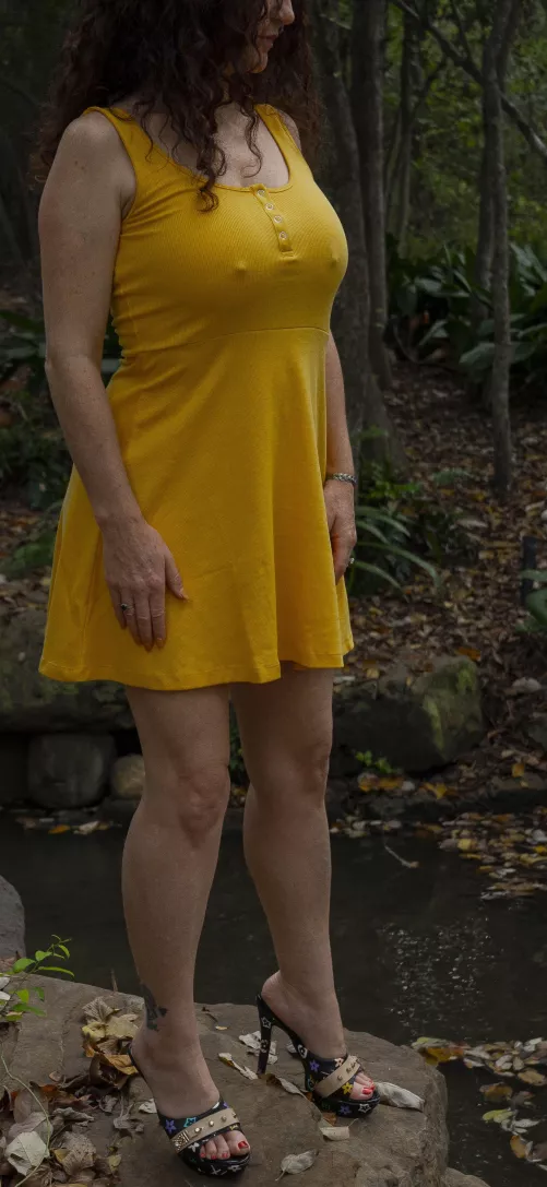 I love these heels. Colorful, fun