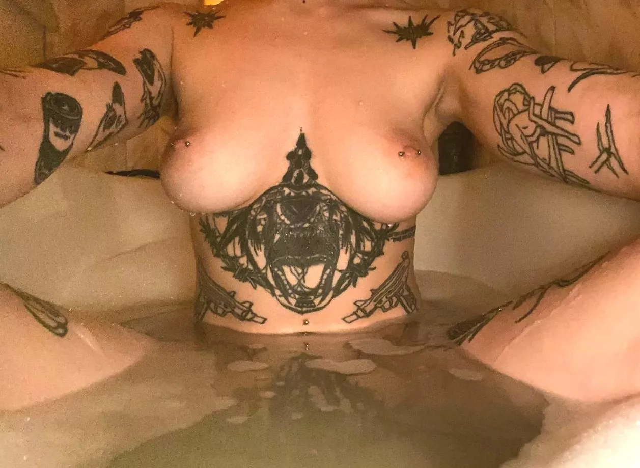 I need to wash my tits so you can suck