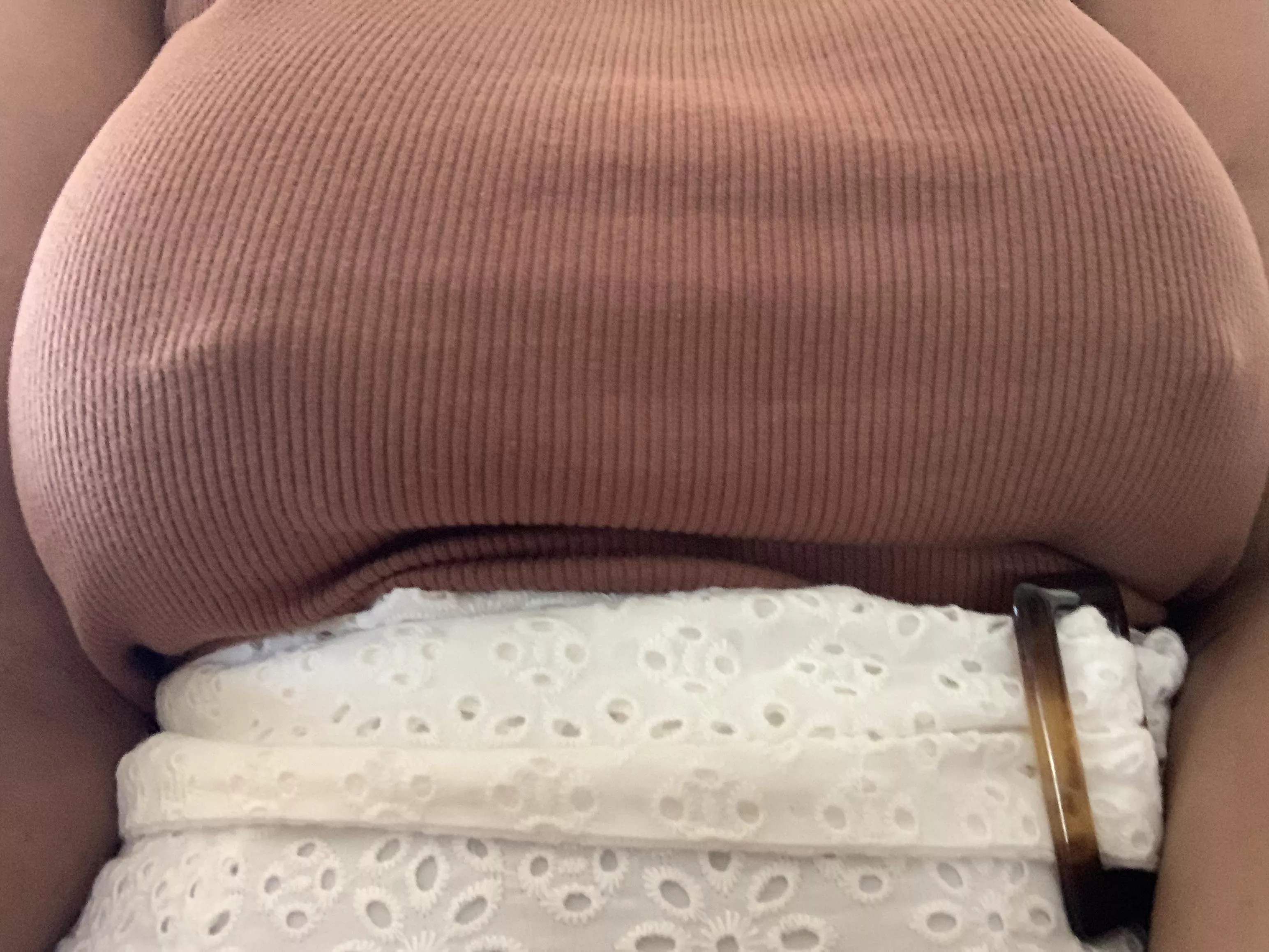 I pretty much never wear a bra these days