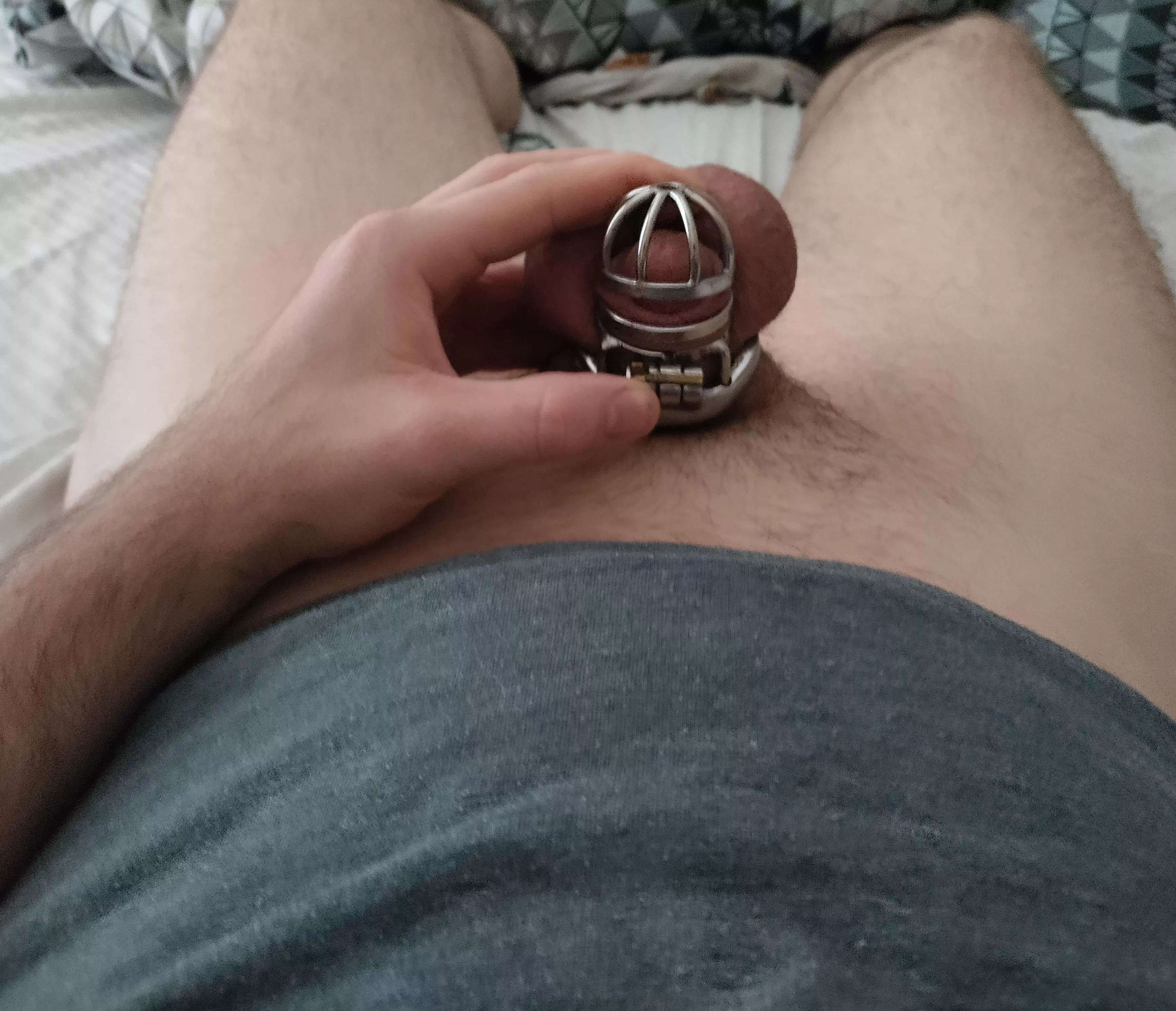 I think it's time for a smaller cage. What do you think?