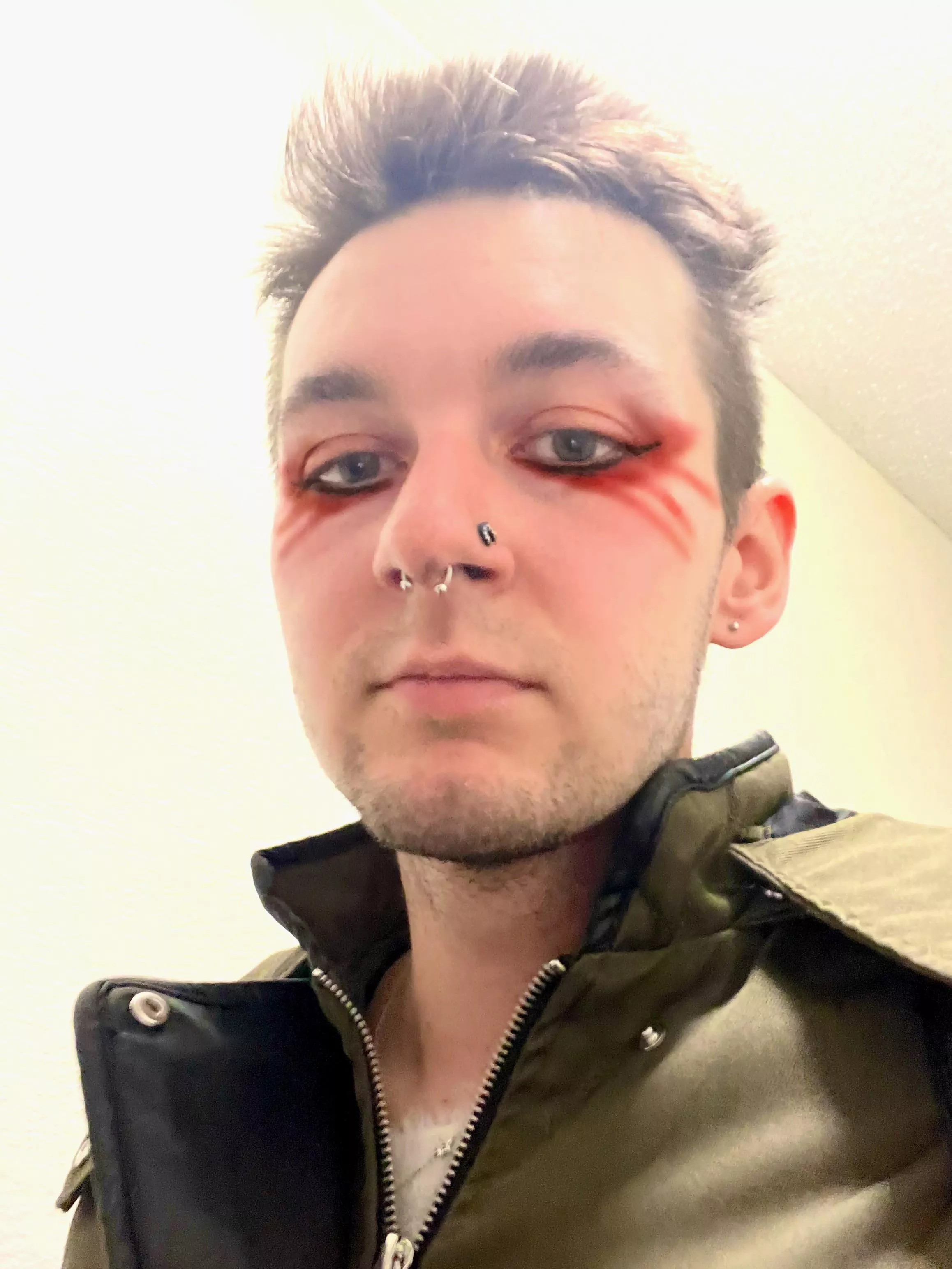 I was inspired by an apex character for my first day back at work haha