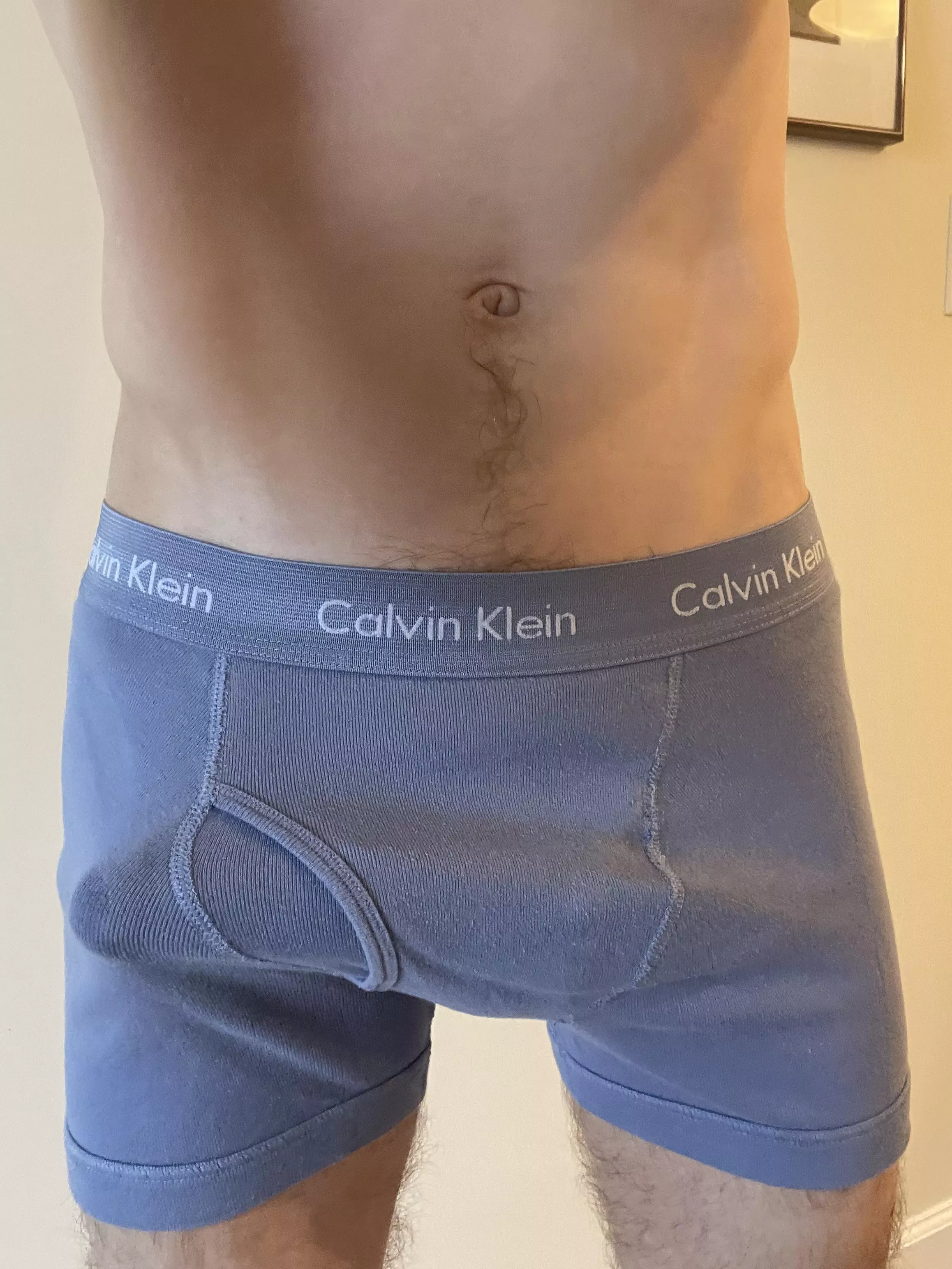 I wear boxer briefs less and less but here’s one of my remaining pairs