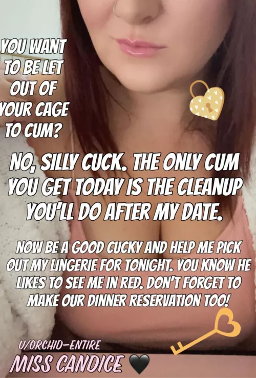 I’ll try on the lingerie for you so we can pick what’s best 😉